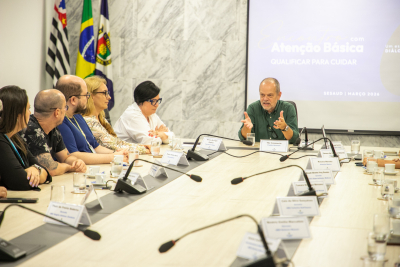 Tite re&uacute;ne coordenadores de UBSs para refor&ccedil;ar diretrizes e qualifica&ccedil;&atilde;o da Aten&ccedil;&atilde;o B&aacute;sica de S&atilde;o Caetano