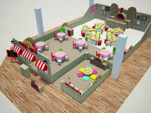 Pizza Kids &eacute; atra&ccedil;&atilde;o do ParkShoppingS&atilde;oCaetano