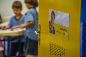 Escola municipal recebe projeto in&eacute;dito de musicaliza&ccedil;&atilde;o