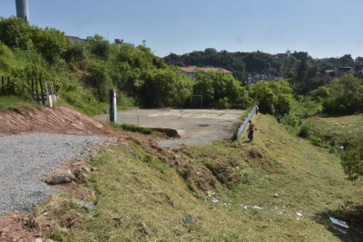 Prefeitura inicia revitaliza&ccedil;&atilde;o de &aacute;rea de lazer no Jardim Santo Andr&eacute;